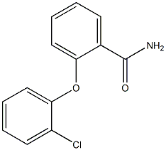 2-(2-chlorophenoxy)benzamide Struktur