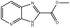 methyl 3H-imidazo[4,5-b]pyridine-2-carboxylate Struktur