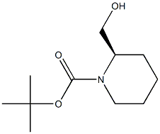 (R)-2-HYDROXYMETHYL-PIPERIDINE-1-CARBOXYLIC ACID TERT-BUTYL ESTER Struktur