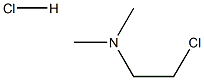 DiMethylaMino ethyl chloride hydrochloride Struktur