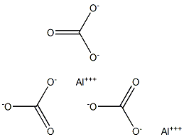 Aluminum carbonate Struktur