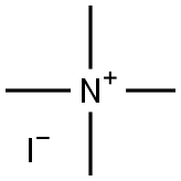 Tetramethylammonium iodide Struktur