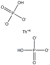 Thorium(IV) hydrogen orthophosphate Struktur