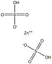 Zinc bisulfate Struktur