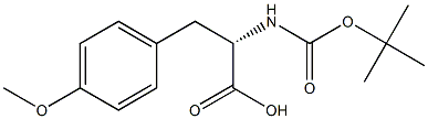 BOC-L-4-methoxyphenylalanine Struktur