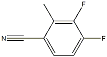 3,4-Difluoro-2-methylbenzonitrile Struktur