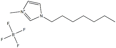 1-heptyl-3-methylimidazolium tetrafluoroborate Struktur