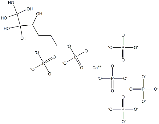 Calcium hexahexaol hexaphosphate Struktur