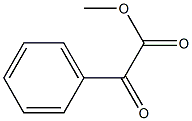 Methyl benzoylformate Struktur