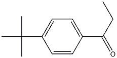 p-tert-butyl propiophenone Struktur