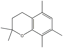 2,2,5,7,8-PENTAMETHYLCHROMANE Struktur