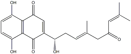 B,B-DIMETHYLACRYLALKANNIN Struktur