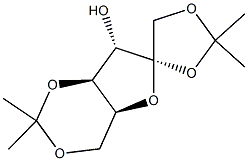 1,2:4,6-Di-O-isopropylidene-a-L-sorbofuranose Struktur