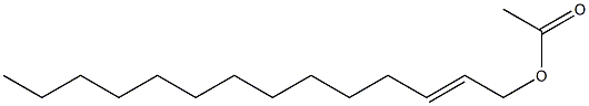 CIS,TRANS-2-TETRADECENYL ACETATE Struktur