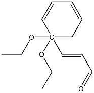 1,1-diethoxy cinnamaldehyde Struktur