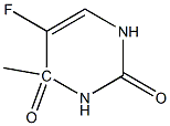 4-methyl-5-fluorouracil Struktur