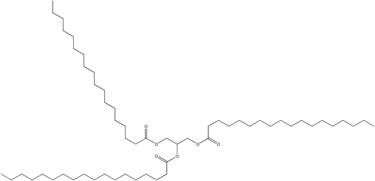 1,2,3-trioctadecanoyl-sn-glycerol Struktur