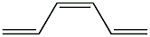 cis-1,3,5-Hexatriene. Struktur