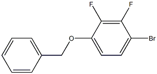 1-(Benzyloxy)-4-bromo-2,3-difluorobenzene 98% Struktur