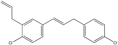 3-(4-Chlorophenyl)prop-1-ene, 4-(Prop-2-en-1-yl)chlorobenzene Struktur