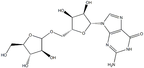 ARABINFURANOSYLGUANOSINE Struktur