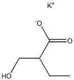 POTASSIUM -HYDROXY--METHYL BUTYRATE Struktur