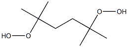 2,5-dimethyl-2,5-dihydro-peroxyhexane Struktur