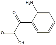 o-aminophenylglyoxylic acid Struktur