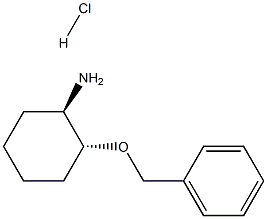 (1R,2R)-(-)-2-Benzyloxycyclohexylamine HCl Struktur