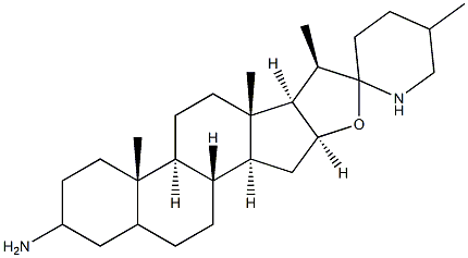 3-aminospirosolane Struktur