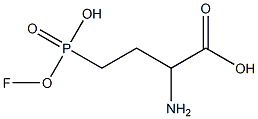 2-amino-4-fluorophosphonobutanoic acid Struktur