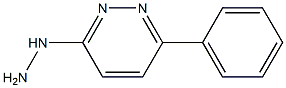 3-phenyl-6-hydrazinopyridazine Struktur