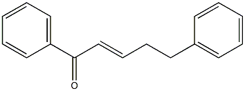 1,5-diphenyl-2-penten-1-one Struktur