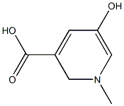 N-methyl-5-hydroxynicotinic acid Struktur