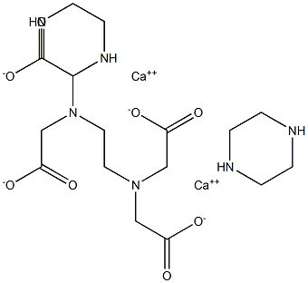 piperazineCalciumEdetate Struktur