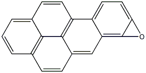 BENZO(A)PYRENE-7,8-EPOXIDE Struktur