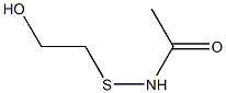 N-(2-HYDROXYETHYL)-MERCAPTOACETAMIDE Struktur