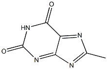 METHYLXANTHINE(UNSPECIFIED) Struktur