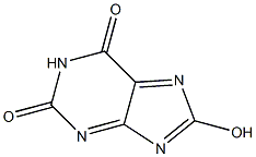 HYDROXYXANTHINE Struktur