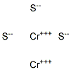 CHROMIUM(III)SULPHIDE Struktur