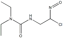 NITROSOCHLOROETHYLDIETHYLUREA Struktur