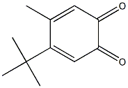 4-TERT-BUTYL-5-METHYL-1,2-QUINONE Struktur