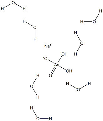 MONOSODIUMARSENATEHEPTAHYDRATE Struktur