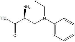 DL-3-(N-PHENYLETHYLAMINO)-ALANINE Struktur