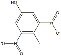 3,5-DINITRO-4-METHYLPHENOL Struktur