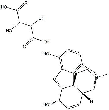 MORPHINEBITARTRATE Struktur