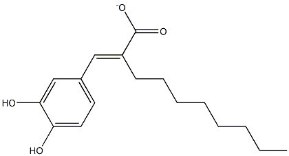 OCTYLCAFFEATE Struktur