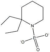 DIETHYLPIPERIDINOPHOSPHONATE Struktur