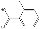 METHYLSELENOBENZOICACID Struktur