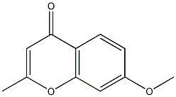 2-METHYL-7-METHOXYCHROMONE Struktur